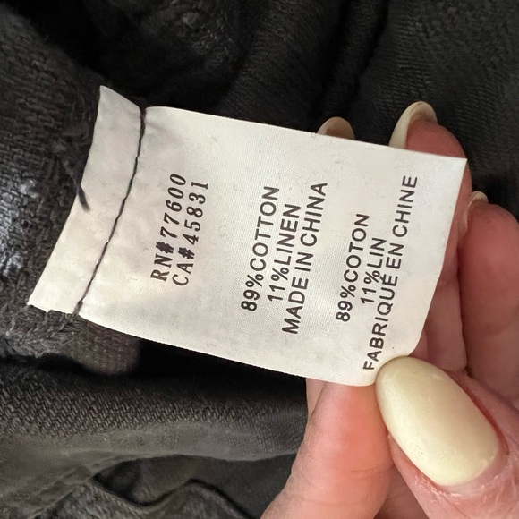 FREE PEOPLE x Sandrine
Rose Charcoal Linen Zip Jumpsuit
Slouchy Utility XS NWT - Picture 7 of 14